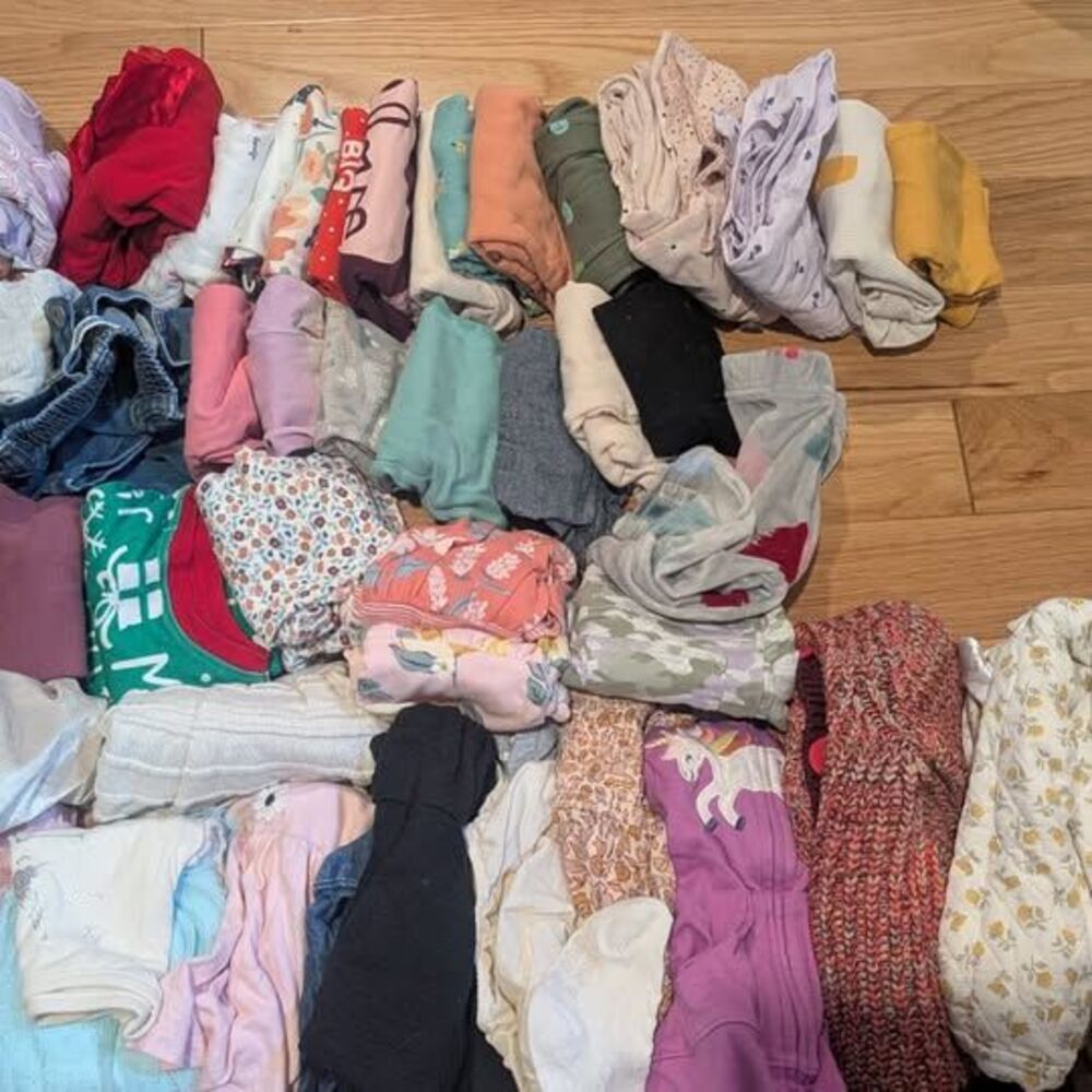 Group lot of Baby Girl clothes, 9-12mo
